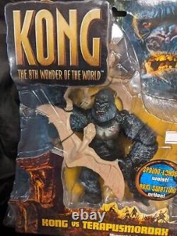 KONG contre TERAPUSMORDAX. Figurine 8ème Merveille du Monde. État Neuf et Non Ouvert