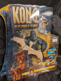 KONG contre TERAPUSMORDAX. Figurine 8ème Merveille du Monde. État Neuf et Non Ouvert