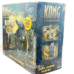 Kong 8th Wonder Of The World Skull Island Playset Playmates Brand New Sealed