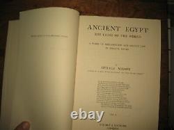 L'Égypte ancienne : La Lumière du Monde, Gerald Massey, 2 volumes en reliure rigide, Occultisme.