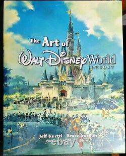 L’art De Walt Disney World Livre, Très Rare. Nouveau