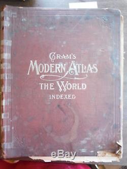 L'atlas Du Cram Du Monde Ancien Et Moderne. Nouvelle Édition Du Recensement. Indexé.