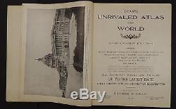 L'atlas Inégalé Du Monde De Cram, 1911, New Census Edition