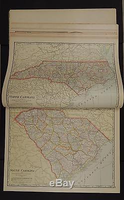 L'atlas Inégalé Du Monde De Cram, 1911, New Census Edition