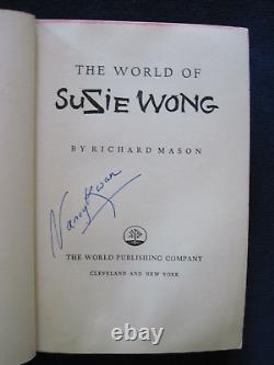 LE MONDE DE SUSIE WONG par RICHARD MASON, SIGNÉ par l'ACTRICE NANCY KWAN 1er, DJ