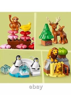 LEGO DUPLO 10979 Tapis de jeu et brique sonore Animaux sauvages du monde Neuf scellé