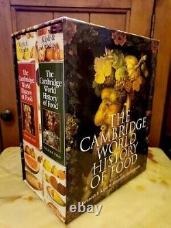 La Cambridge World History of Food (ensemble de 2 volumes) Comme Neuf