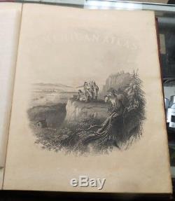 La Nouvelle Atlas Illustré De La Famille De Johnson Du Monde 1865 Toutes Les Pages