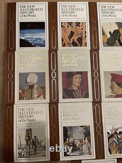 La Nouvelle Histoire Illustrée Du Monde 21 Volume Rare Set USA 1970 Par Hamlyn