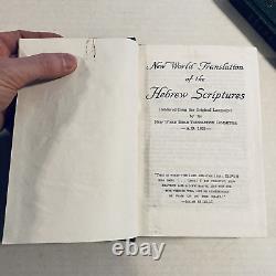 La Nouvelle Traduction du Monde des Écritures Chrétiennes Hébraïques et Grecques Lot de 6 Livres