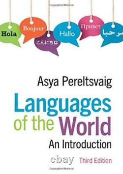 Langues du monde par Pereltsvaig Nouveau 9781108479325 Livraison rapide gratuite