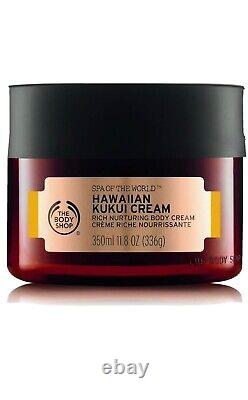 Le Body Shop Hawaiian Kukui Crème 350ml Spa Du Monde Nouveau Et Abandonné