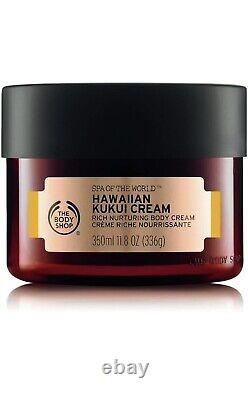 Le Body Shop Hawaiian Kukui Crème 350ml Spa Du Monde Nouveau Et Abandonné