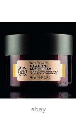 Le Body Shop Hawaiian Kukui Crème 350ml Spa Du Monde Nouveau Et Abandonné