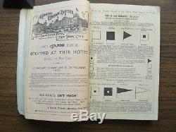 Le Bureau D'information World Almanac 1889 New York Rare