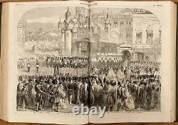 Le Illustrated London News 1856 Vol 29 Juillet Décembre Couronnement de l'Empereur de Russie