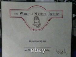 Le Monde De Michael Jackson Nouvelles Lettres Signées Par Michael Jackson