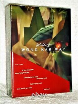 Le Monde De Wong Kar Wai (blu-ray, 2021, 7-disc Critère) Nouveaux Films Étrangers