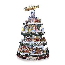 Le Monde Merveilleux De L'arbre De Noël De Disney 4 Niveaux De Mouvement Et De Musique Nouveau