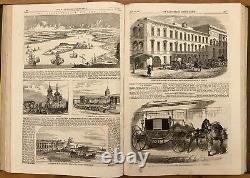 Le News Illustré de Londres 1856 Volume 29 Complet Couronnement de l'Empereur de Russie