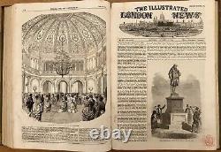 Le News Illustré de Londres 1856 Volume 29 Complet Couronnement de l'Empereur de Russie