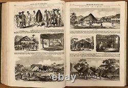 Le News Illustré de Londres 1856 Volume 29 Complet Couronnement de l'Empereur de Russie