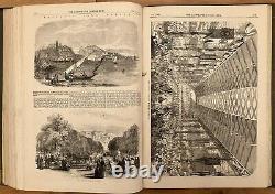 Le News Illustré de Londres 1856 Volume 29 Complet Couronnement de l'Empereur de Russie