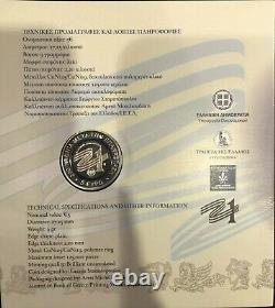 Le Phoenix De 1828 Bimetallic Coin Grèce 1821-2021 Nouvelle Collection Super Rare