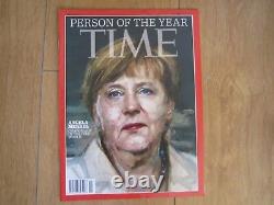 Le magazine Time Personne de l'année : Angela Merkel, chancelière du monde libre.