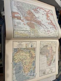 Le nouvel atlas universel de la guerre mondiale édition 1917