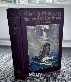 Le phare à la fin du monde Jules Verne G. H. Watt 1ère édition 1924