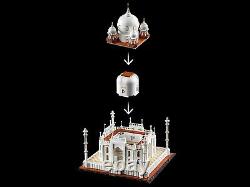 Lego Architecture 21056 Taj Mahal Neuf Scellé (1 Des 7 Merveilles Du Monde) livraison gratuite