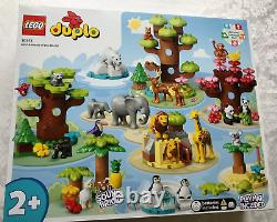 Lego Duplo 10975 Animaux Sauvages Du Monde 142 Pcs 2+ En Main Marque Nouveau