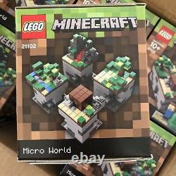Lego Set 21102 Minecraft Micro Idées Du Monde La Forêt Cuusoo Case De 6 Nouveau