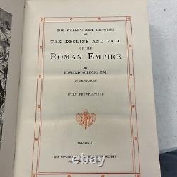 Les Meilleures Histoires Du Monde La Décline Et Le Fall De L'empire Roman Six Volumes