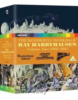 Les Mondes Merveilleux De Ray Harryhausen Vol. 2 Nouvelles Boîtes Blu-ray Oop Scellées