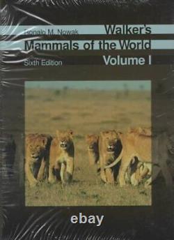 Les mammifères du monde de Walker par Ronald M. Nowak 9780801857898 Tout neuf