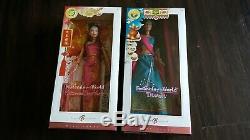 Lot De 2 Festival Of The World Barbie Doll Diwali & Nouvel An Chinois