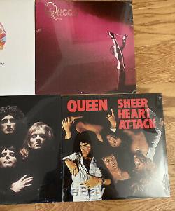 Lot De 7 Brand New Queen Nouvelles Vinyle Lp Records Of The World, Nuit À L'opéra