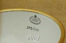 Ltd Ed Halcyon Jours 500e Ann De La Découverte Du Nouveau Globe Mondial Enamel Box