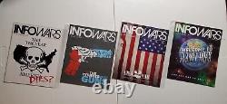 MAGAZINE INFOWARS LOT Vol #1 - Numéro #1 à #12 ensemble complet 12 ALEX JONES