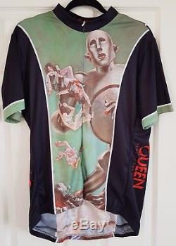 Maillot De Cyclisme Queen News Of The World (cycle Shirt Bicycle Top) Nouveau