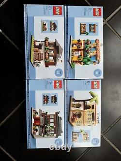 Maisons LEGO du monde 1 2 3 & 4 (40583 40590 40594 40599) NEUF SOUS BLISTER