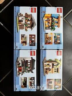 Maisons LEGO du monde 1 2 3 & 4 (40583 40590 40594 40599) NEUF SOUS BLISTER