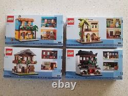 Maisons LEGO du monde Édition limitée 40583 40590 40594 40599 NEUF