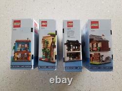 Maisons LEGO du monde Édition limitée 40583 40590 40594 40599 NEUF