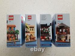 Maisons LEGO du monde Édition limitée 40583 40590 40594 40599 NEUF