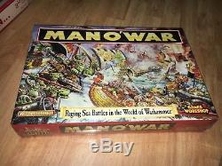Man O 'war Course De Batailles Navales Dans Le Monde De Warhammer Games Workshop Nuovo New