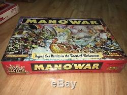 Man O 'war Course De Batailles Navales Dans Le Monde De Warhammer Games Workshop Nuovo New