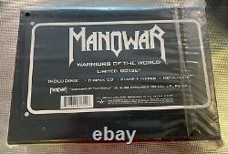 Manowar Guerriers Du Monde Coffret Limité Digipack-CD (boîte en bois) Neuf & Rare